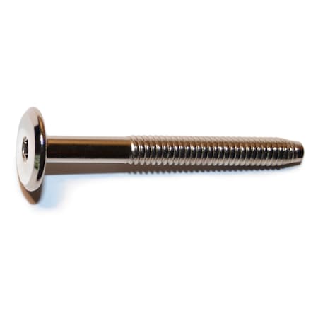 Midwest Fastener Binding Screw, 20 (Coarse), Steel, Nickel, 10 PK 31585